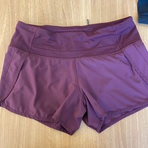 Lululemon Run Times Short 4” size 4